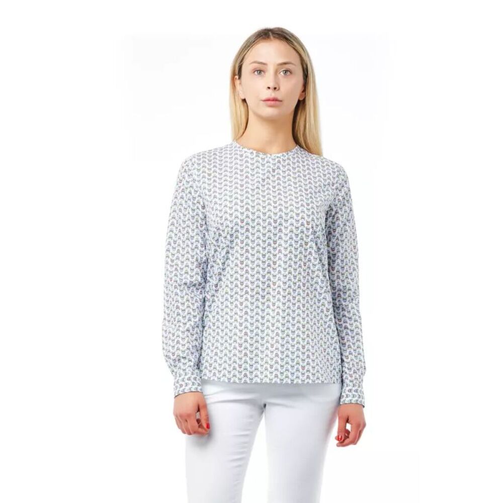 Bagutta White Cotton Women Women's Blouse